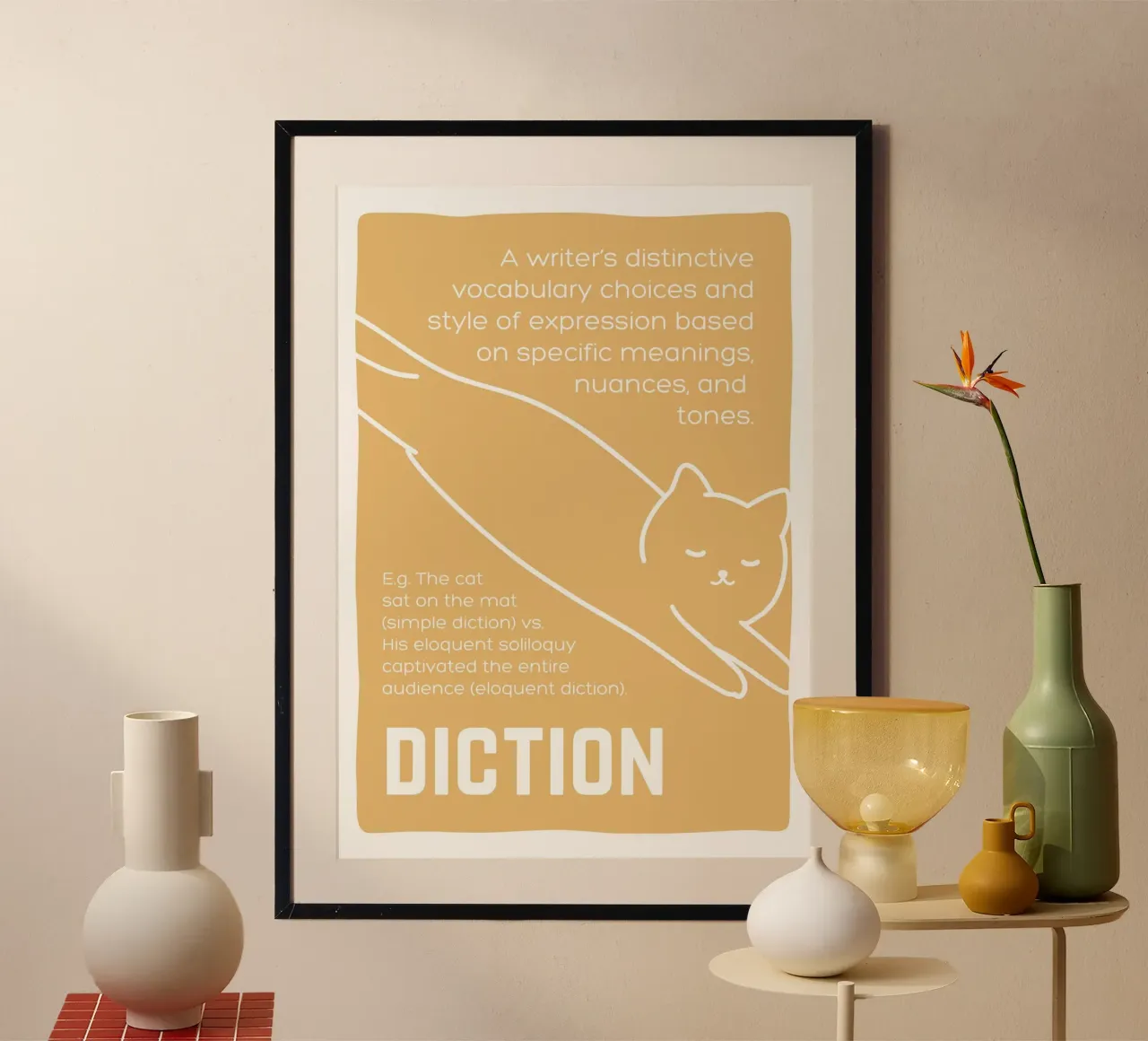 DICTION poster da Daily Motivation