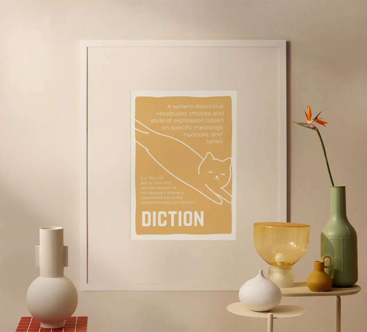 DICTION poster da Daily Motivation