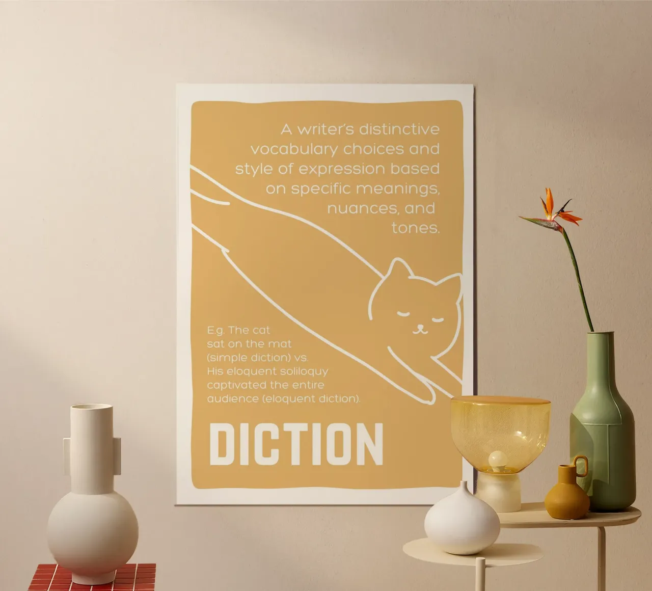DICTION poster da Daily Motivation