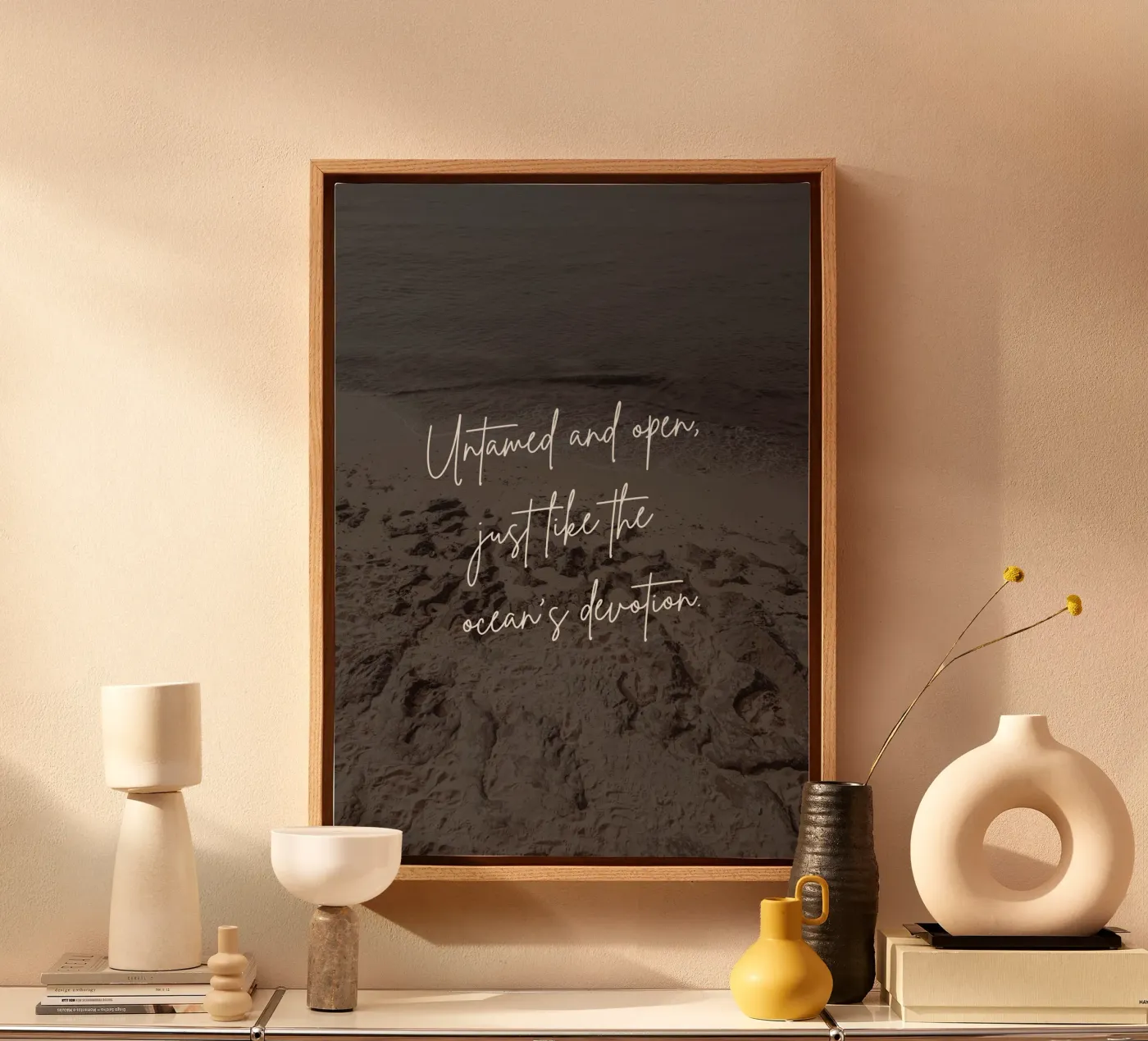 OCEAN‘S DEVOTION canvas van Daily Motivation