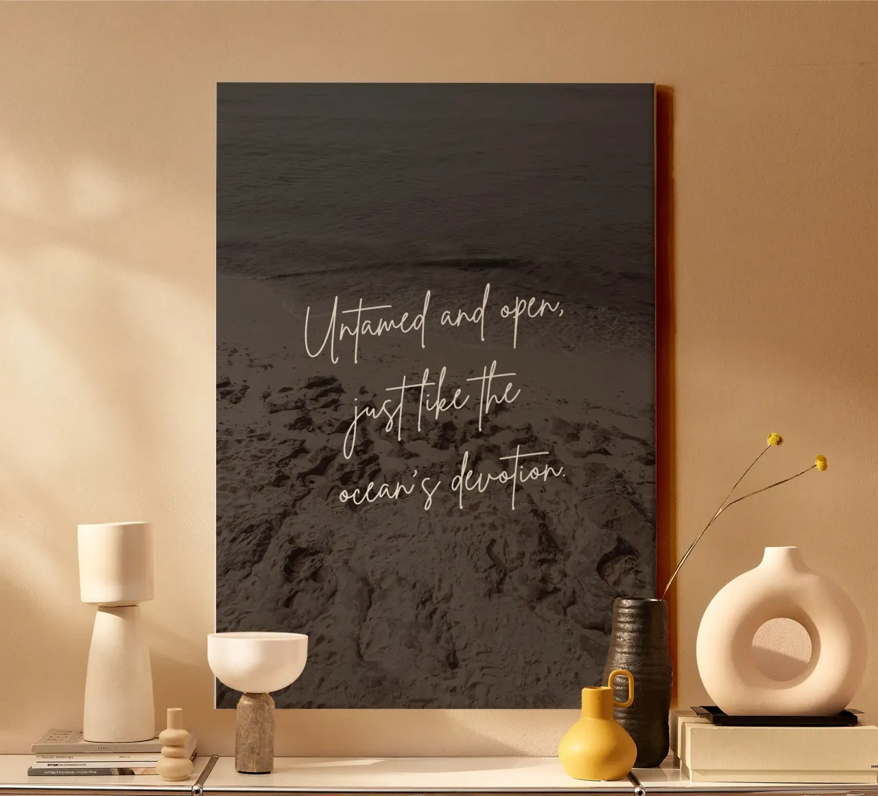 OCEAN‘S DEVOTION canvas van Daily Motivation