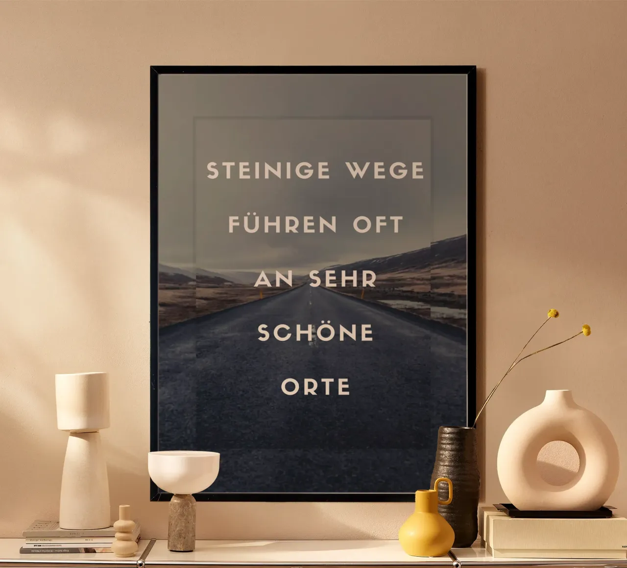 STEINIGE WEGE poster da Daily Motivation