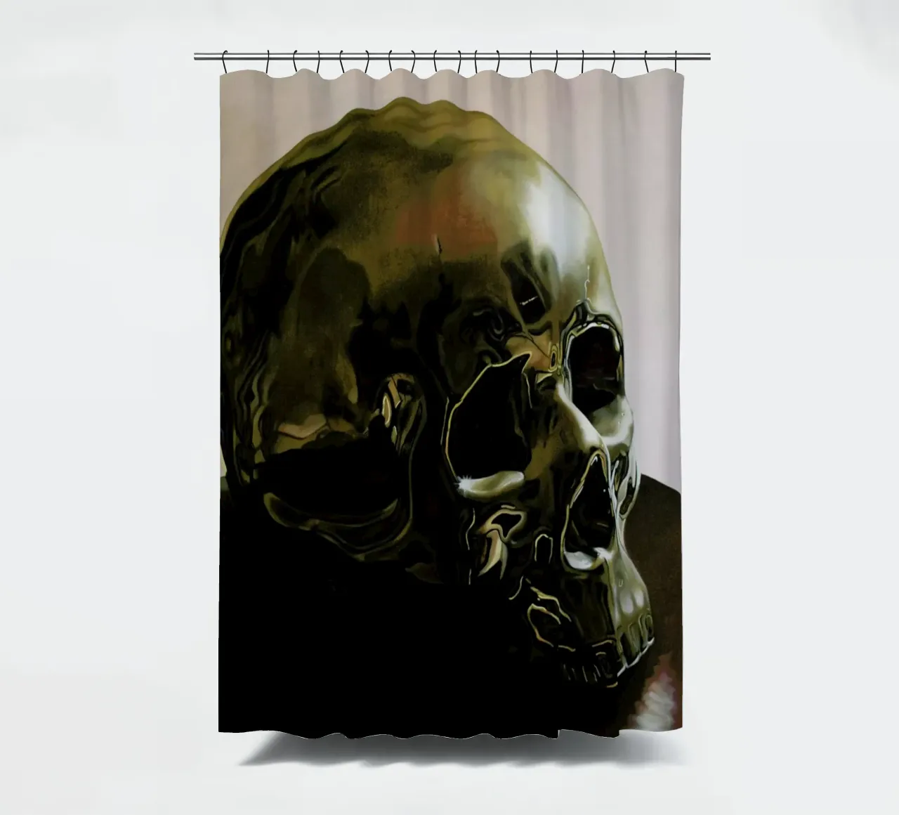 Vanité Atelier 4 shower curtain by Jérôme Romain