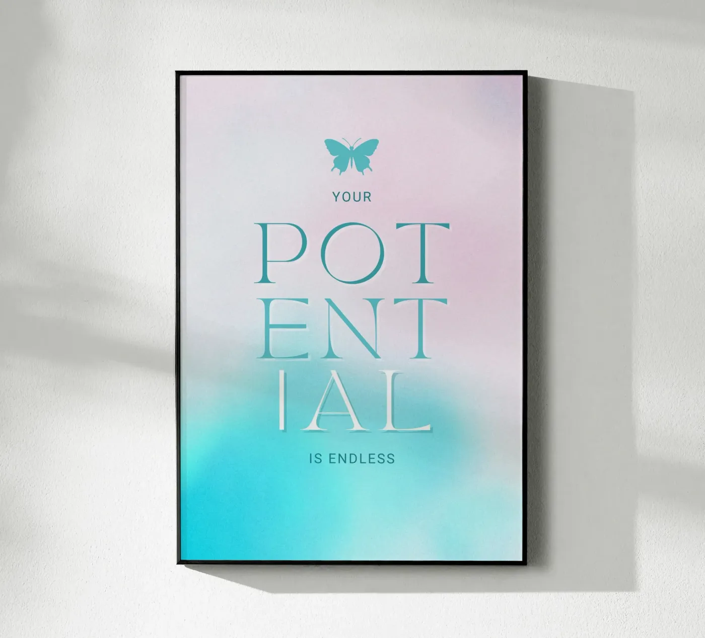POTENTIAL Acryl-Glas von Daily Motivation