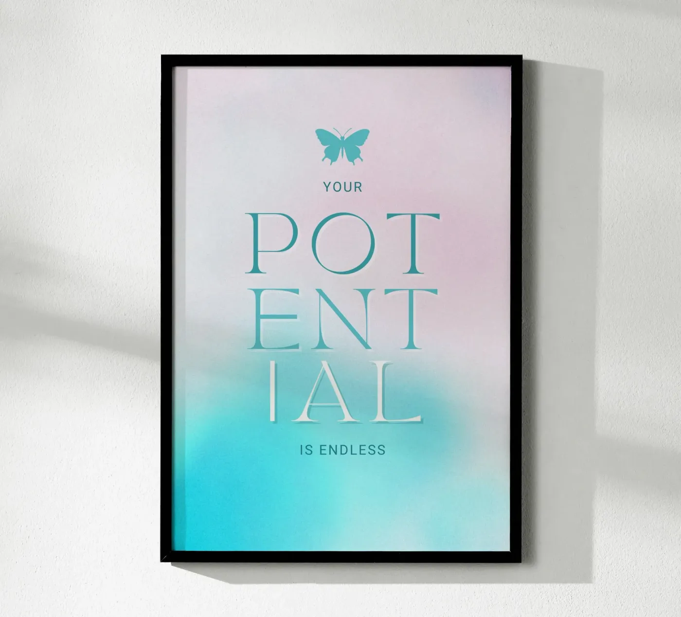 POTENTIAL Poster von Daily Motivation