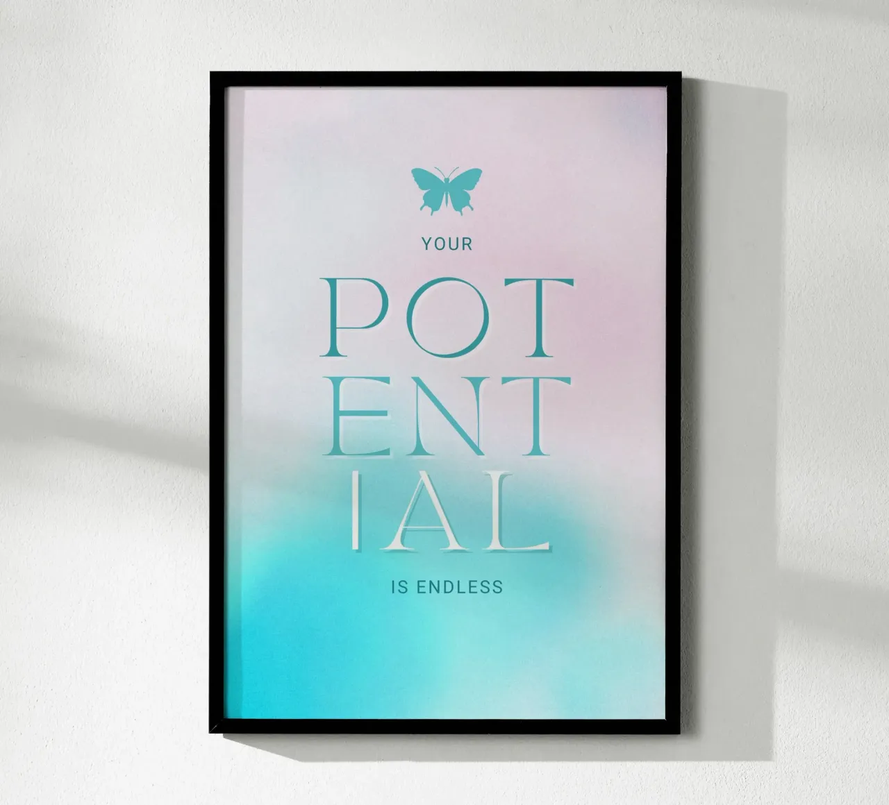 POTENTIAL poster by Daily Motivation