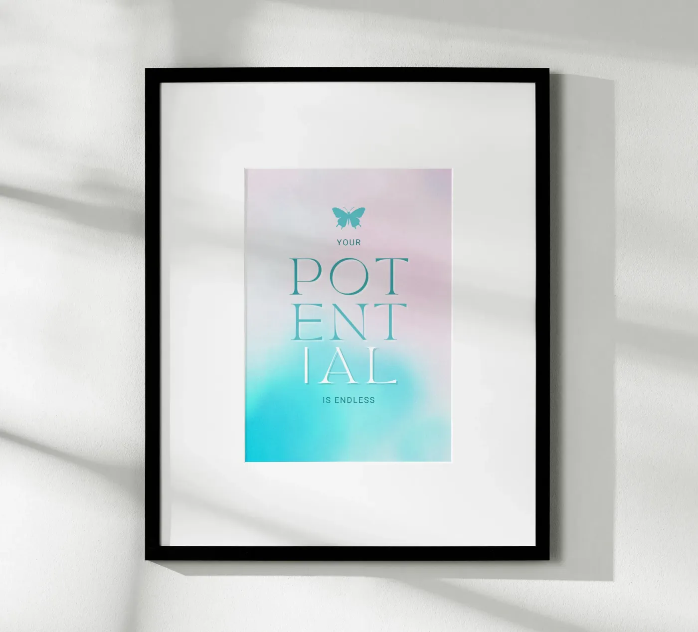POTENTIAL Poster von Daily Motivation