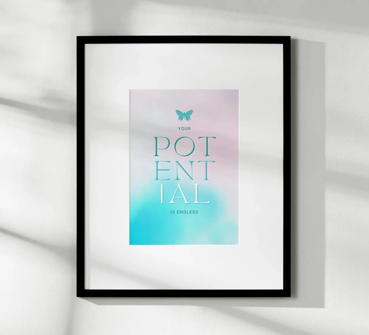 POTENTIAL poster by Daily Motivation