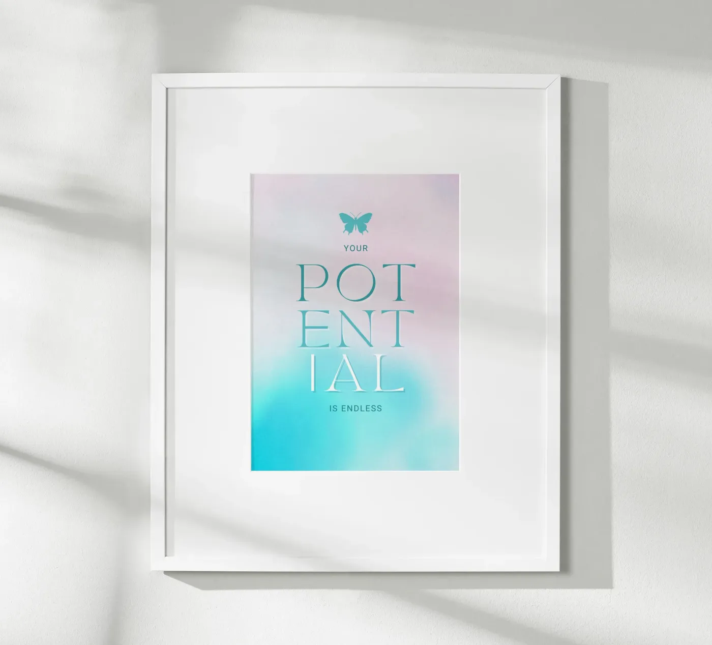 POTENTIAL Poster von Daily Motivation