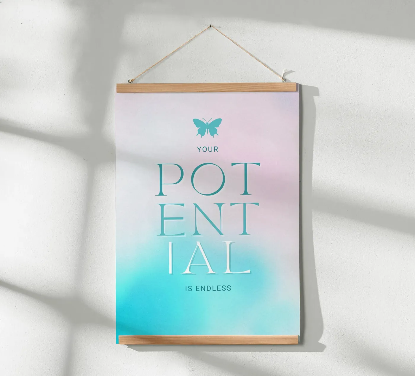 POTENTIAL Poster von Daily Motivation