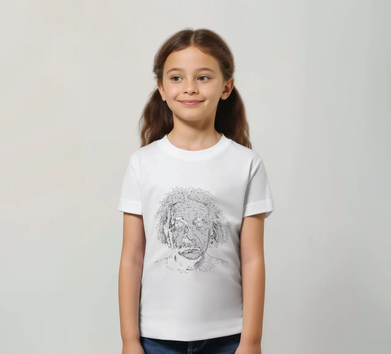 Tipografia Einstein t-shirt bambini da artdesign1985