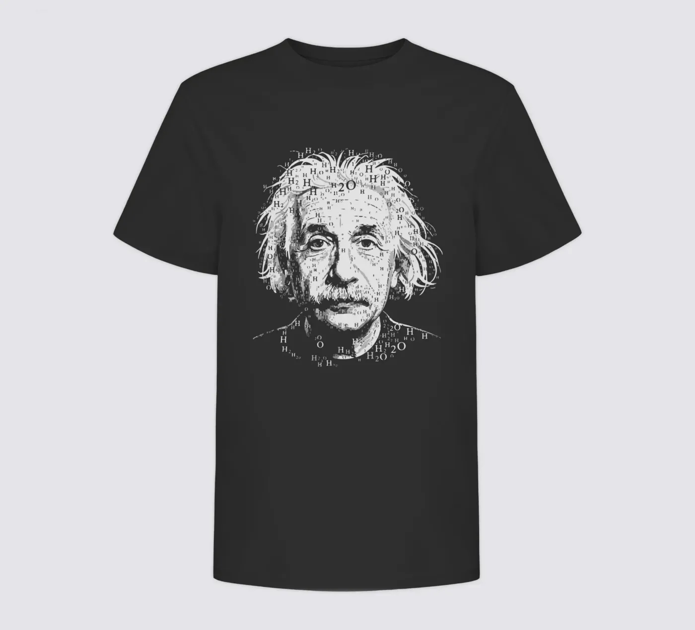 Einstein Typography kinder t-shirt van artdesign1985