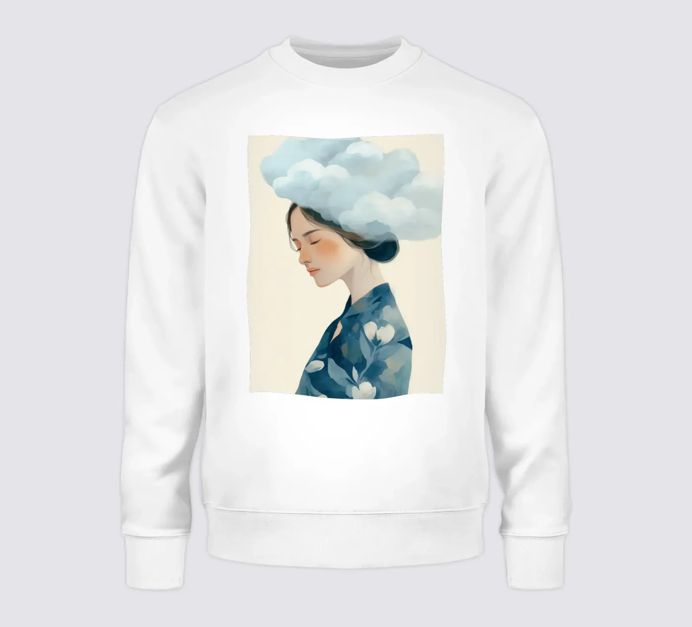 Clouded Thoughts felpa da softsoul
