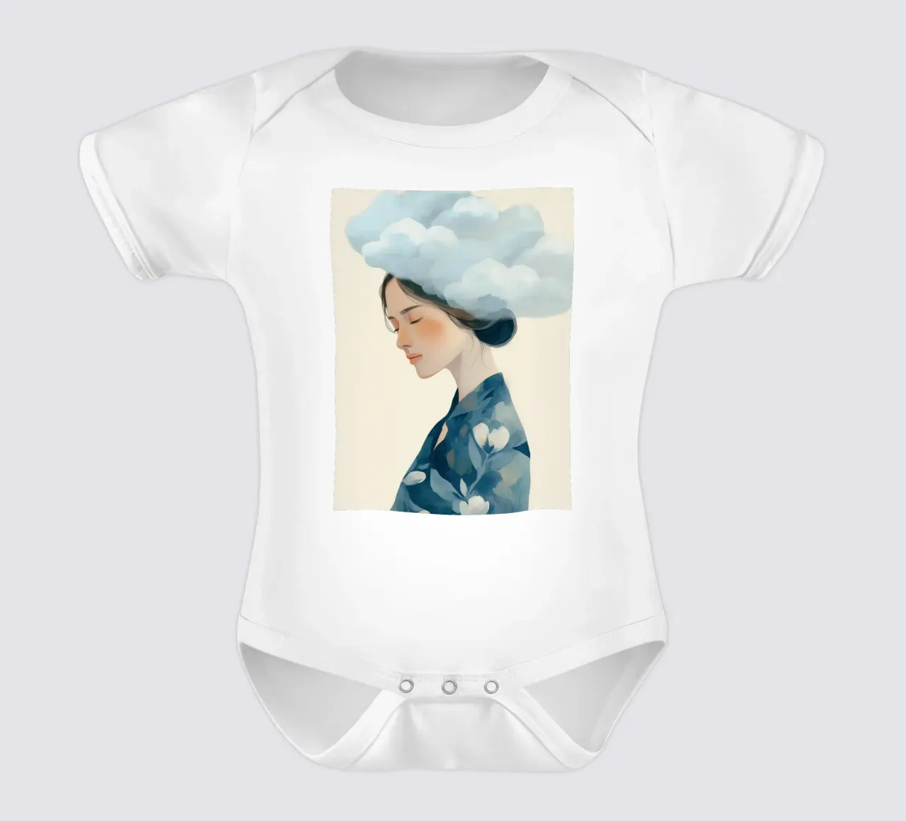 Clouded Thoughts body bébé de softsoul