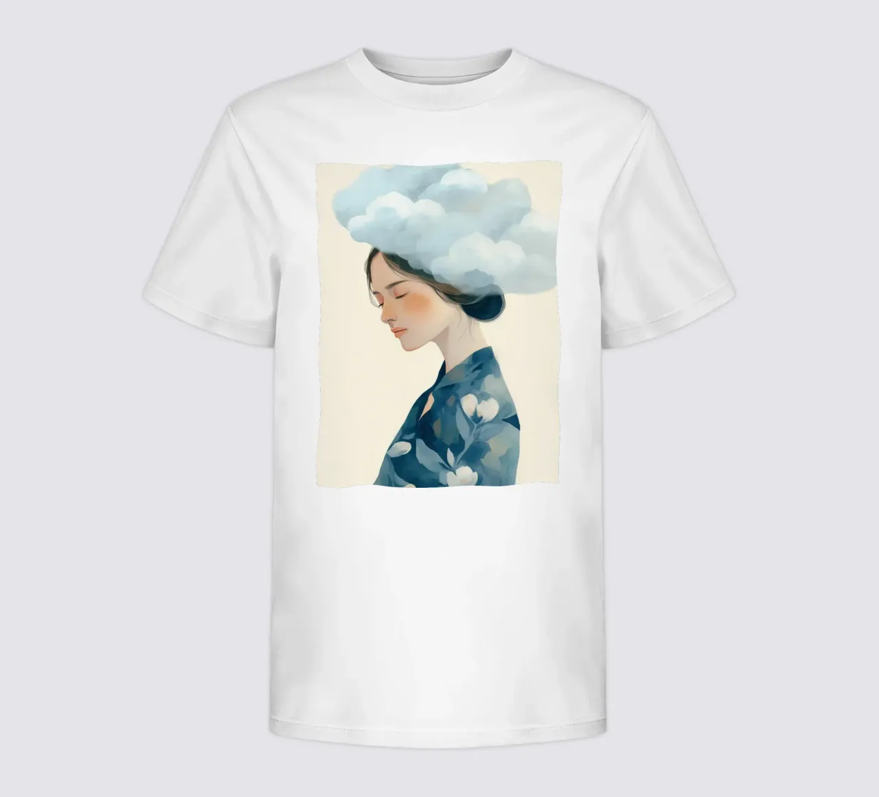 Clouded Thoughts t-shirt bambini da softsoul