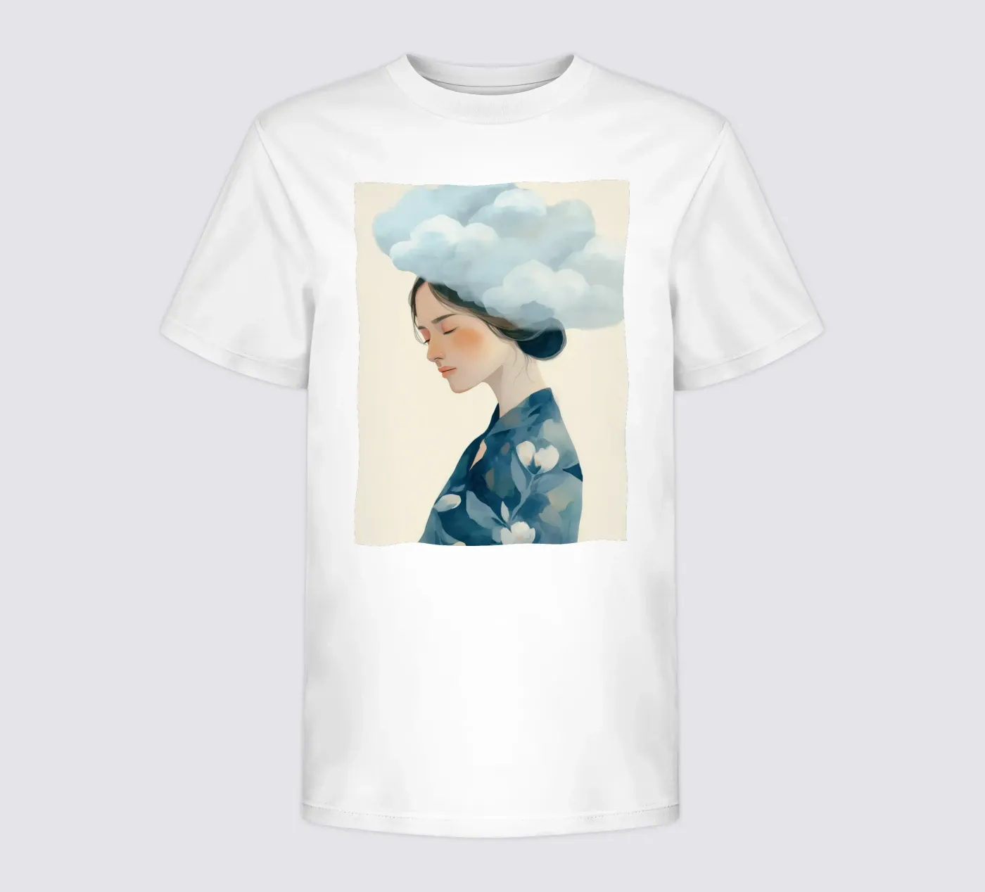 Clouded Thoughts t-shirt bambini da softsoul