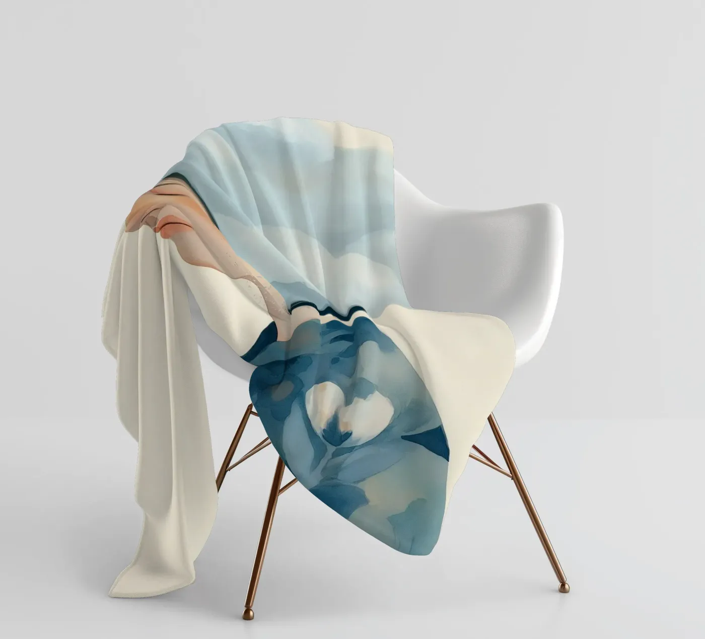 Clouded Thoughts Fleecedecke von softsoul