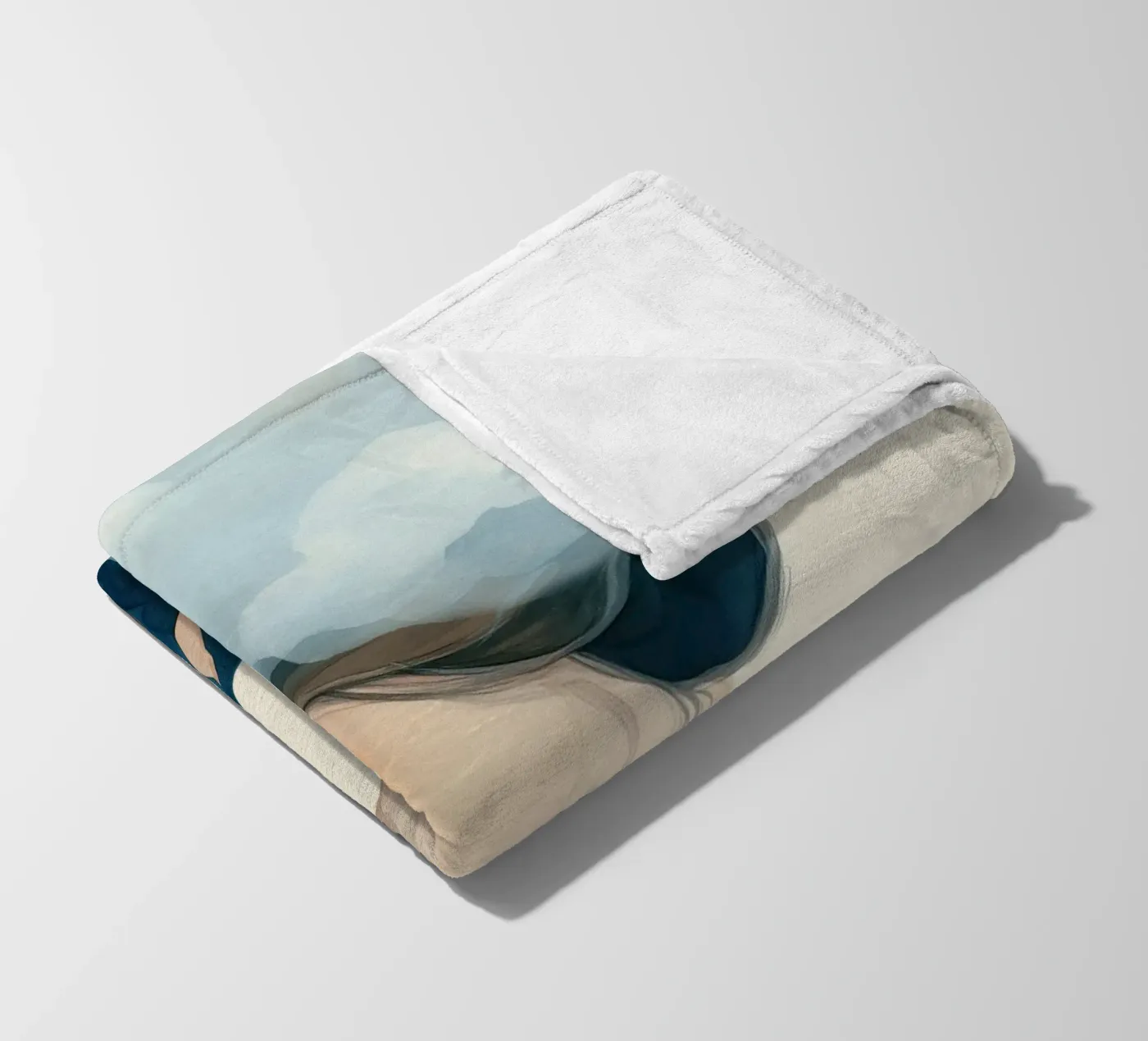 Clouded Thoughts plaid polaire de softsoul