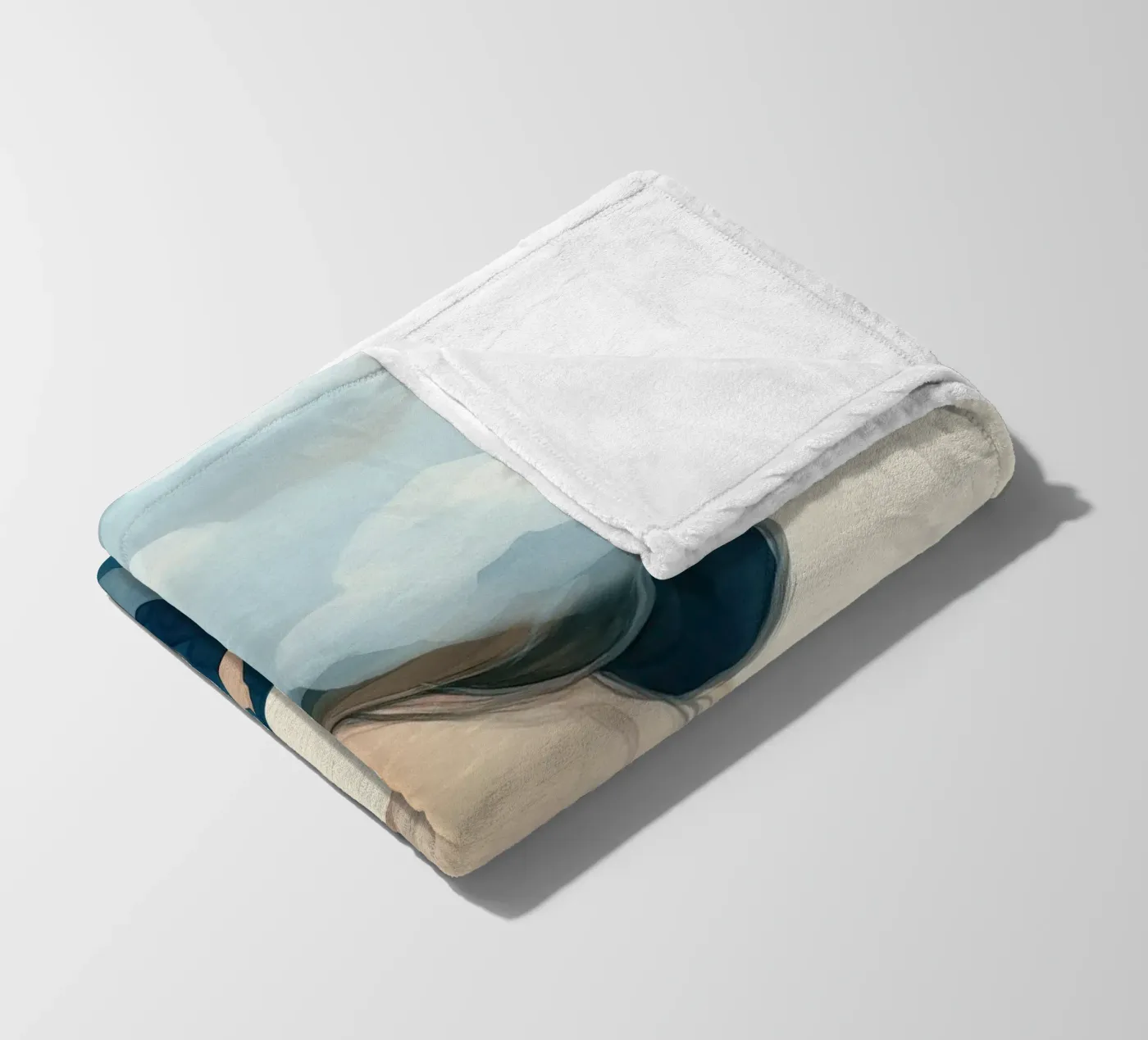 Clouded Thoughts plaid polaire de softsoul