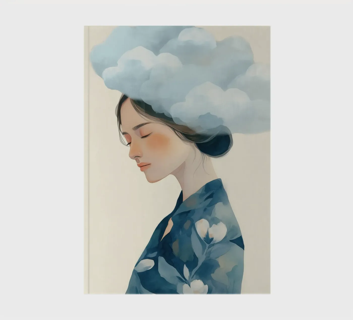 Clouded Thoughts quaderno da softsoul