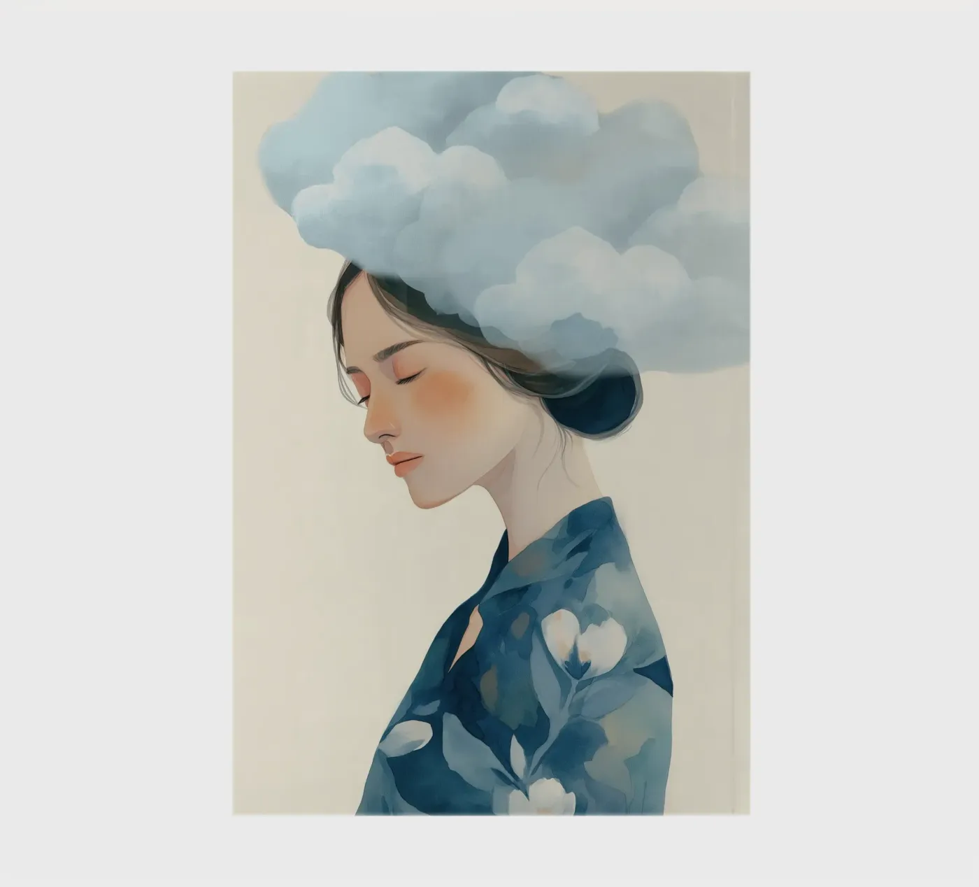 Clouded Thoughts quaderno da softsoul