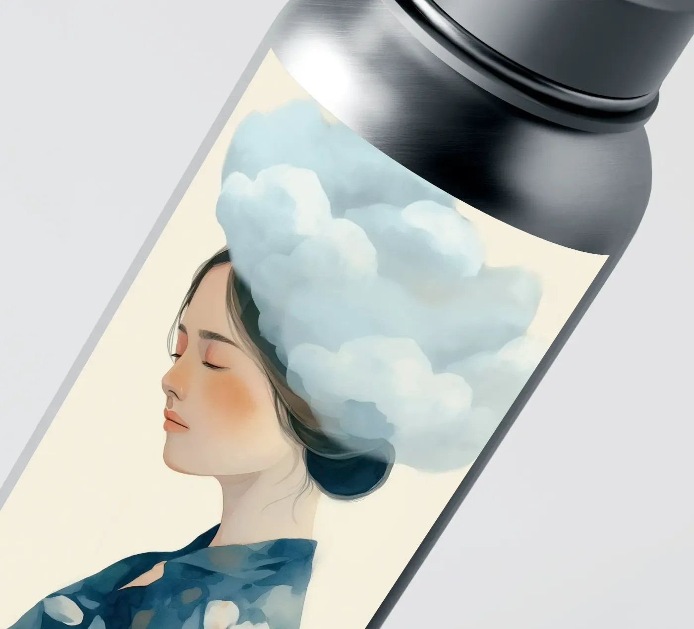 Clouded Thoughts sticker by softsoul