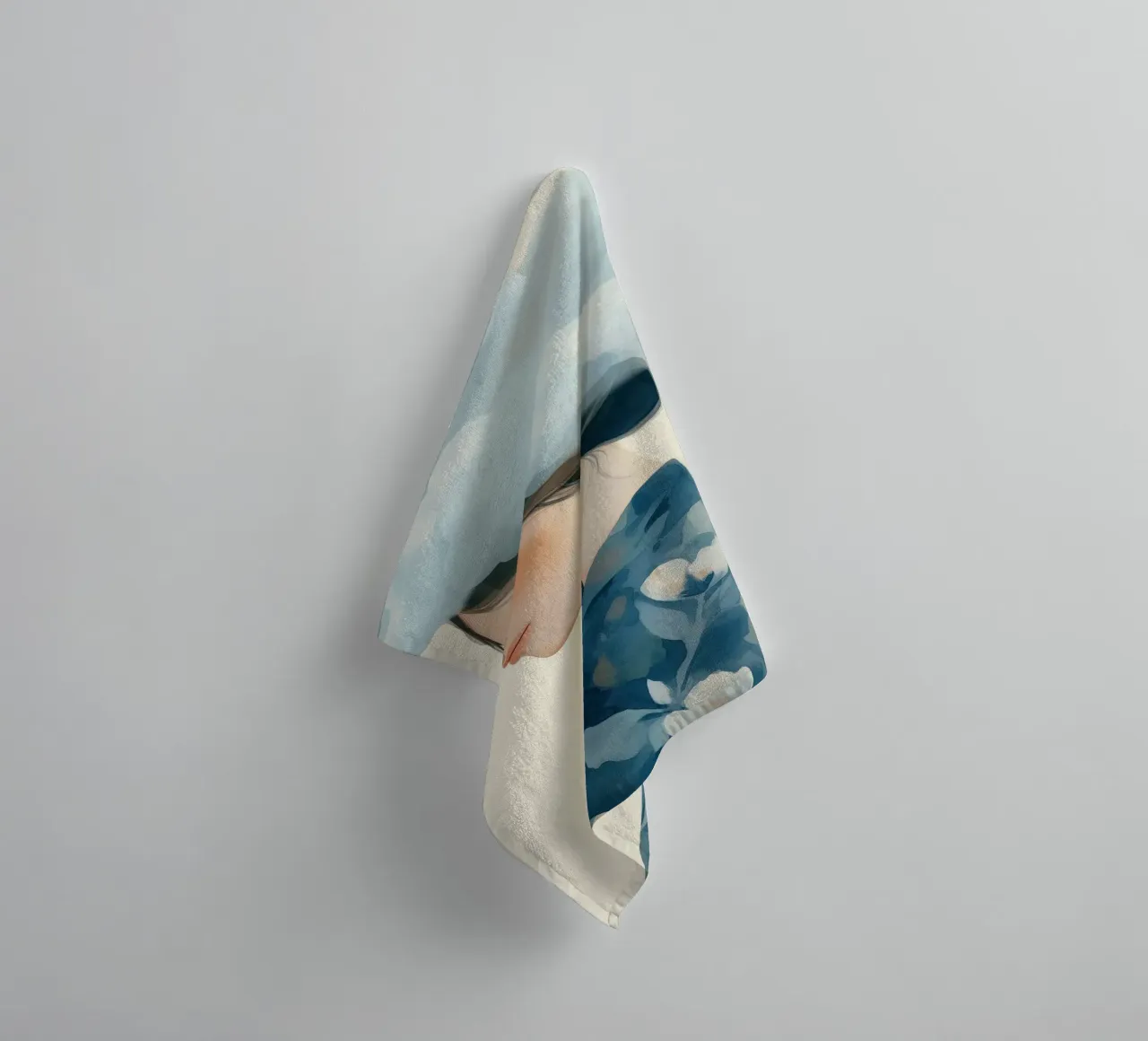 Clouded Thoughts towel by softsoul