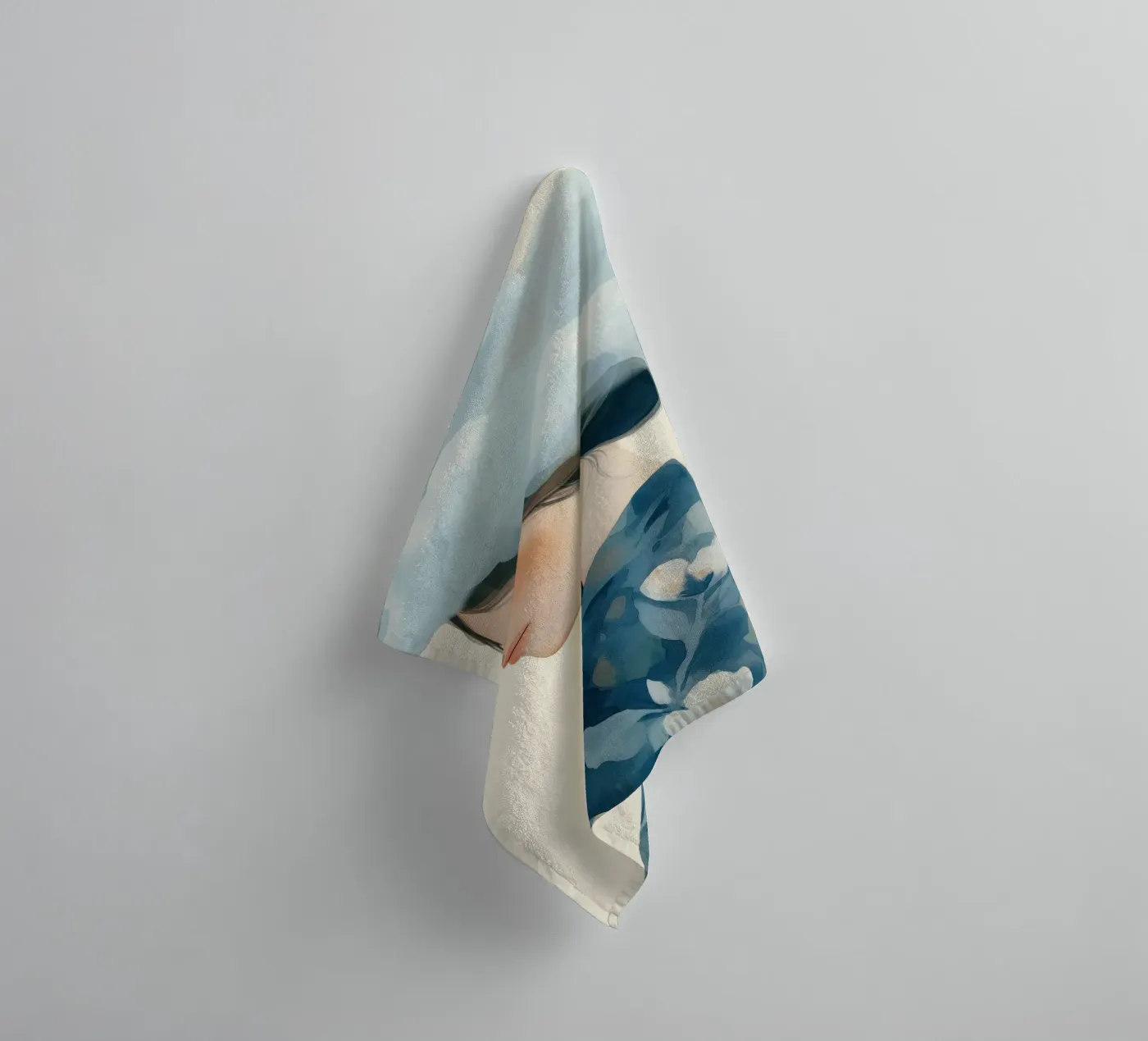 Clouded Thoughts asciugamano da bagno da softsoul