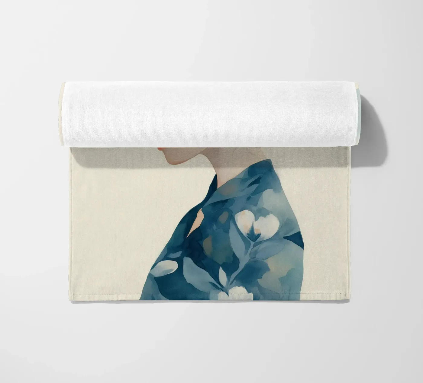 Clouded Thoughts Strandtuch von softsoul