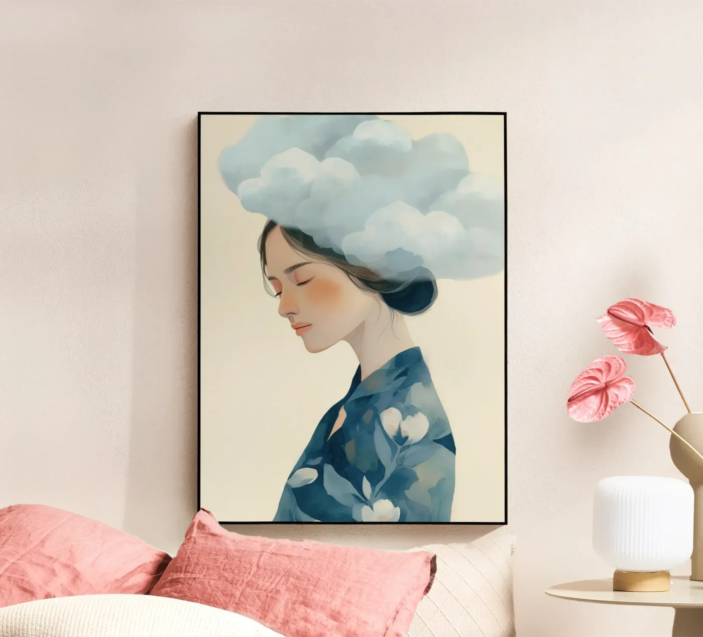 Clouded Thoughts acryl van softsoul