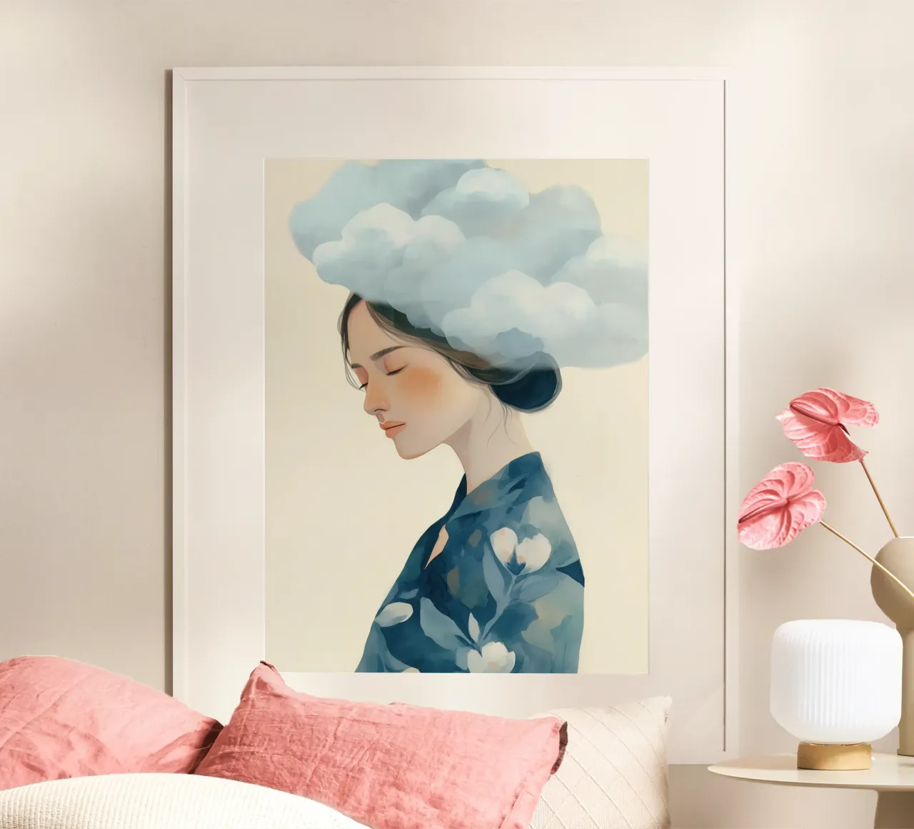 Clouded Thoughts poster by softsoul