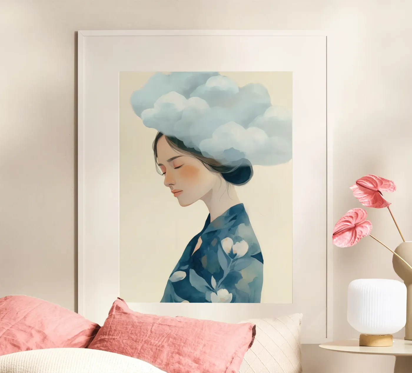Clouded Thoughts poster van softsoul