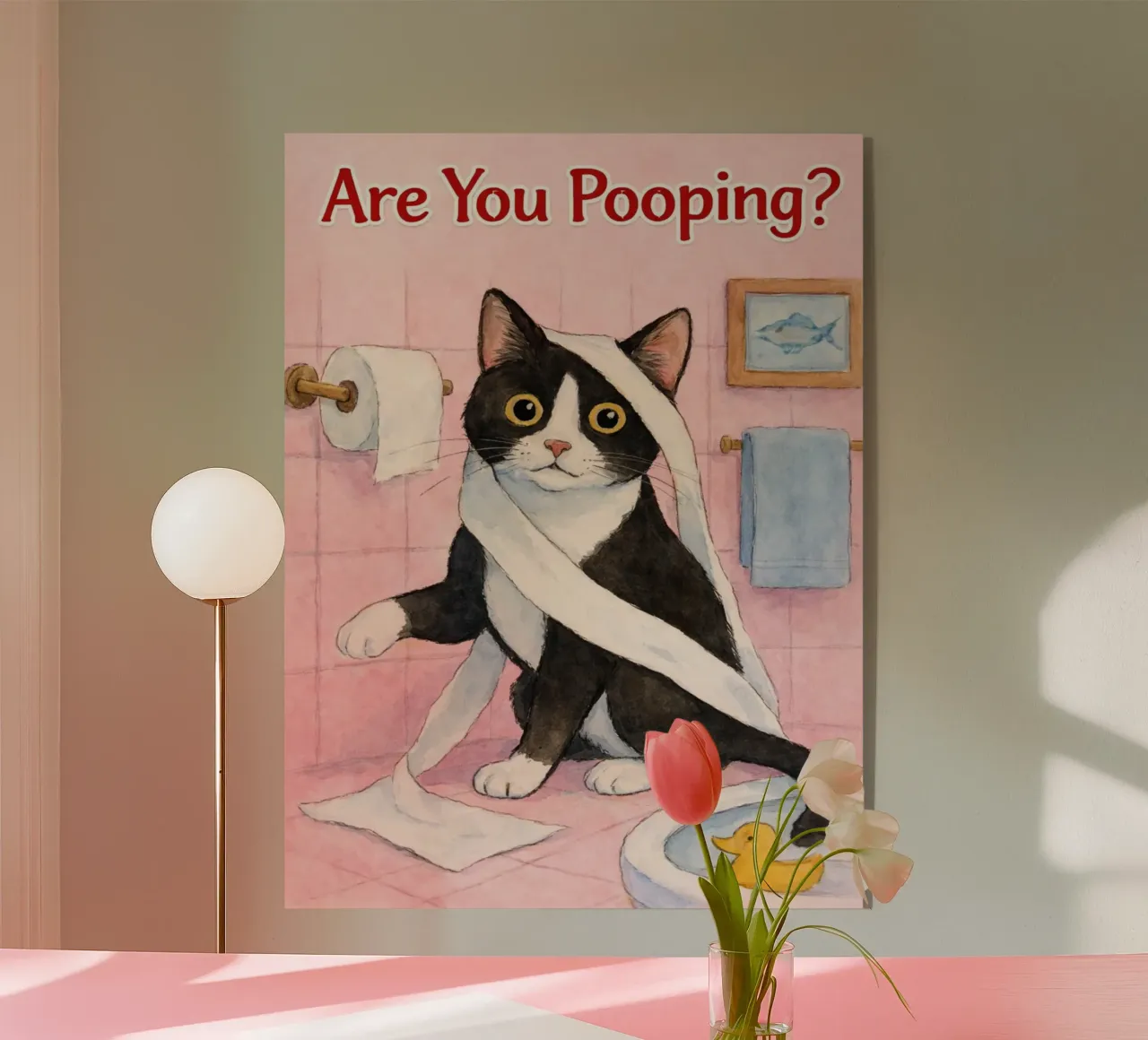 Tu fais caca ? plexiglas de oneway