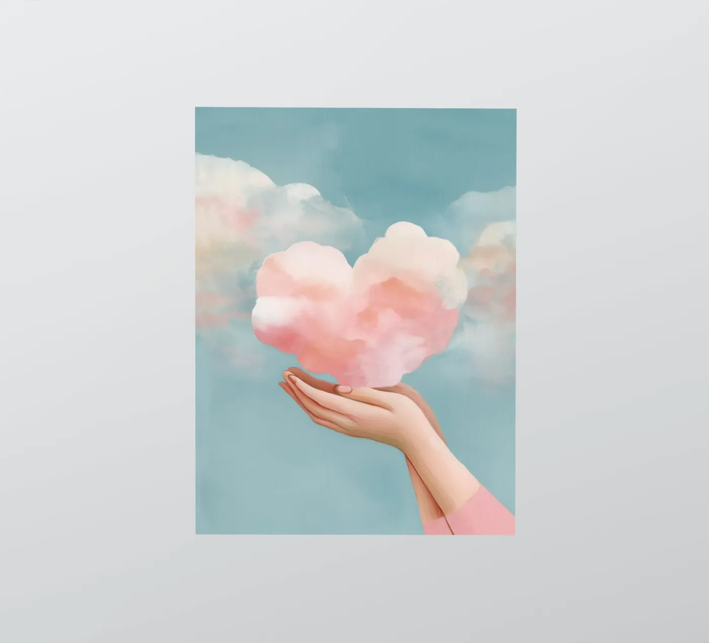Cloud Heart sticker van softsoul
