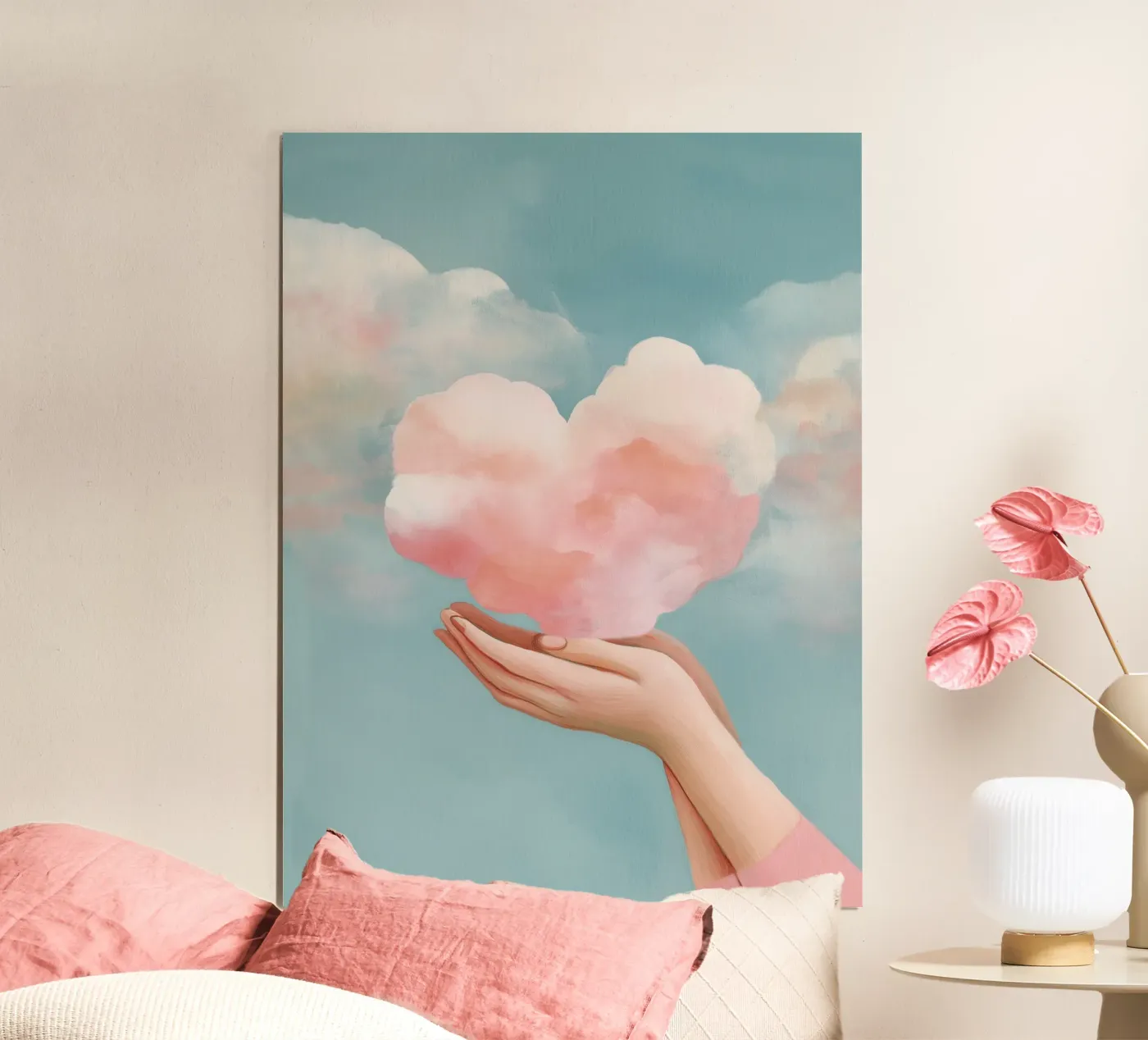Cloud Heart poster by softsoul