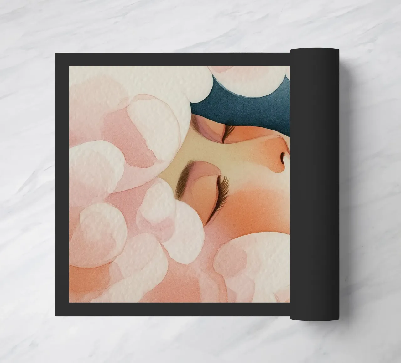 Soft Bloom doormat by softsoul