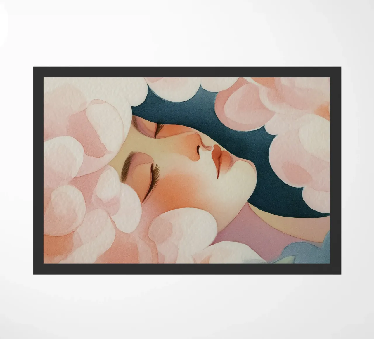 Soft Bloom doormat by softsoul