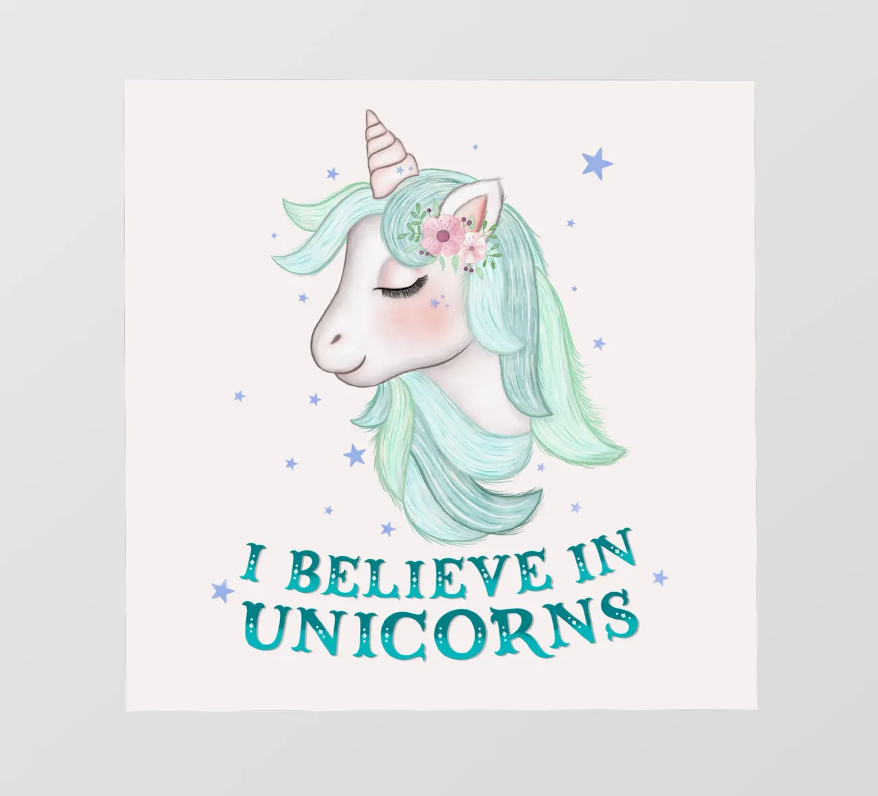 Unicorni: ci credo. pellicola backlit da CalliLetters
