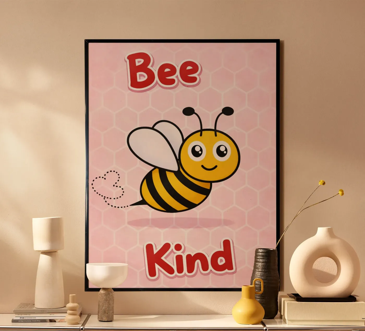 bee kind bee poster by oneway
