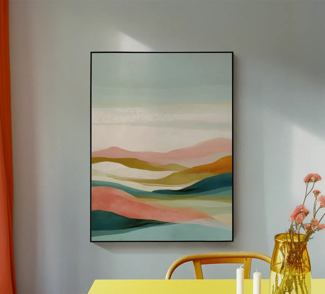 Pastel Valleys plexiglass da softsoul