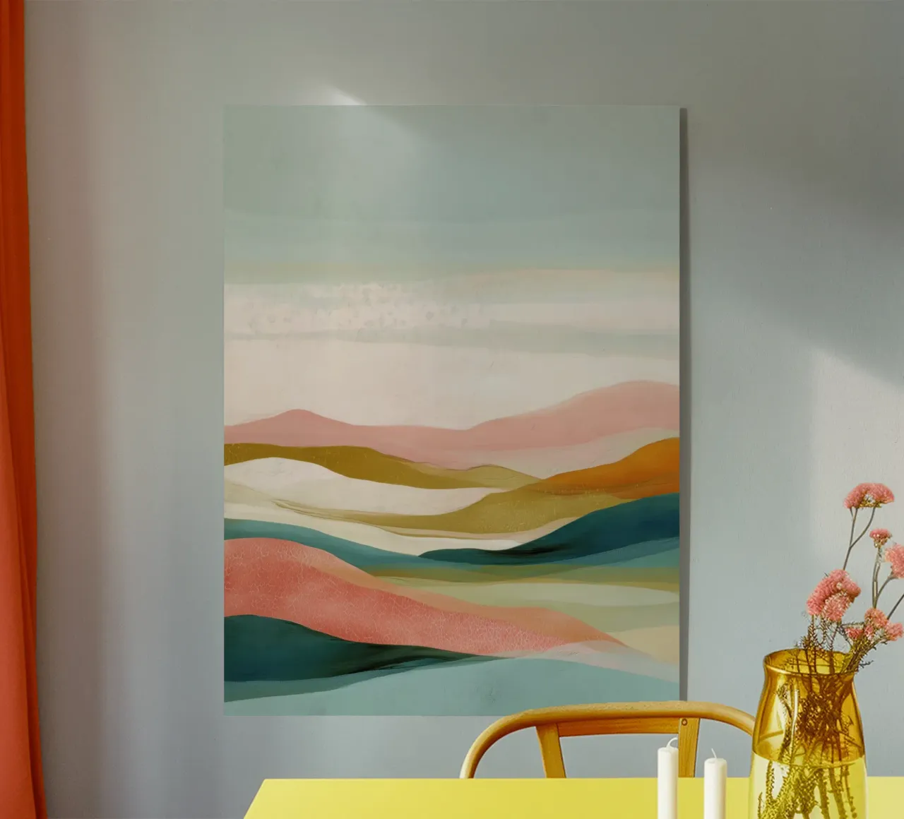 Pastel Valleys plexiglass da softsoul