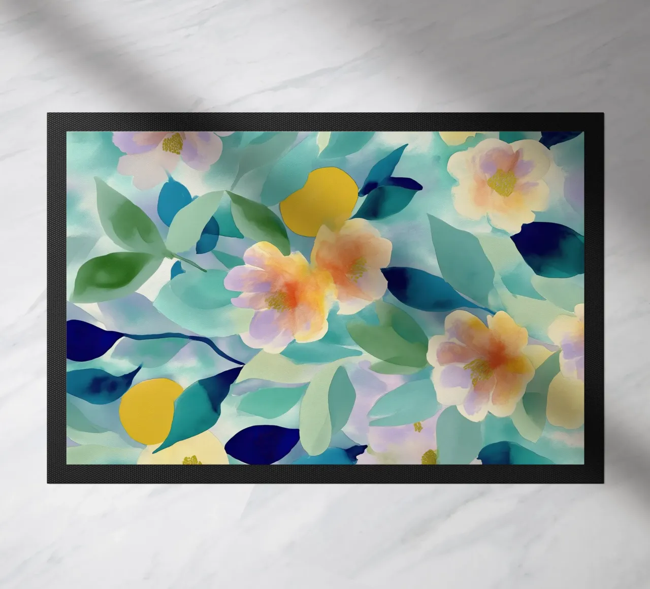 Spring Mosaic doormat by softsoul