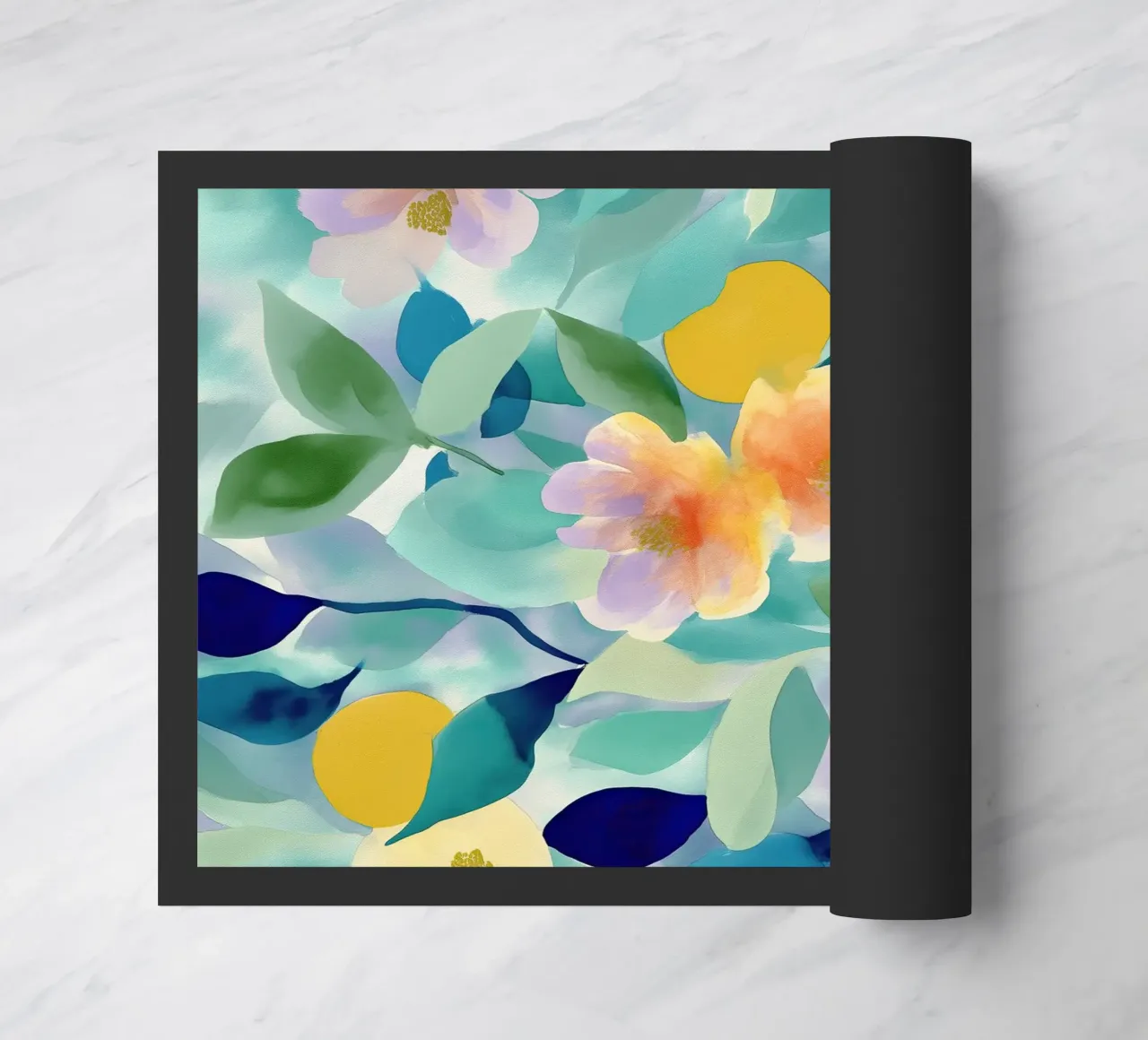 Spring Mosaic doormat by softsoul