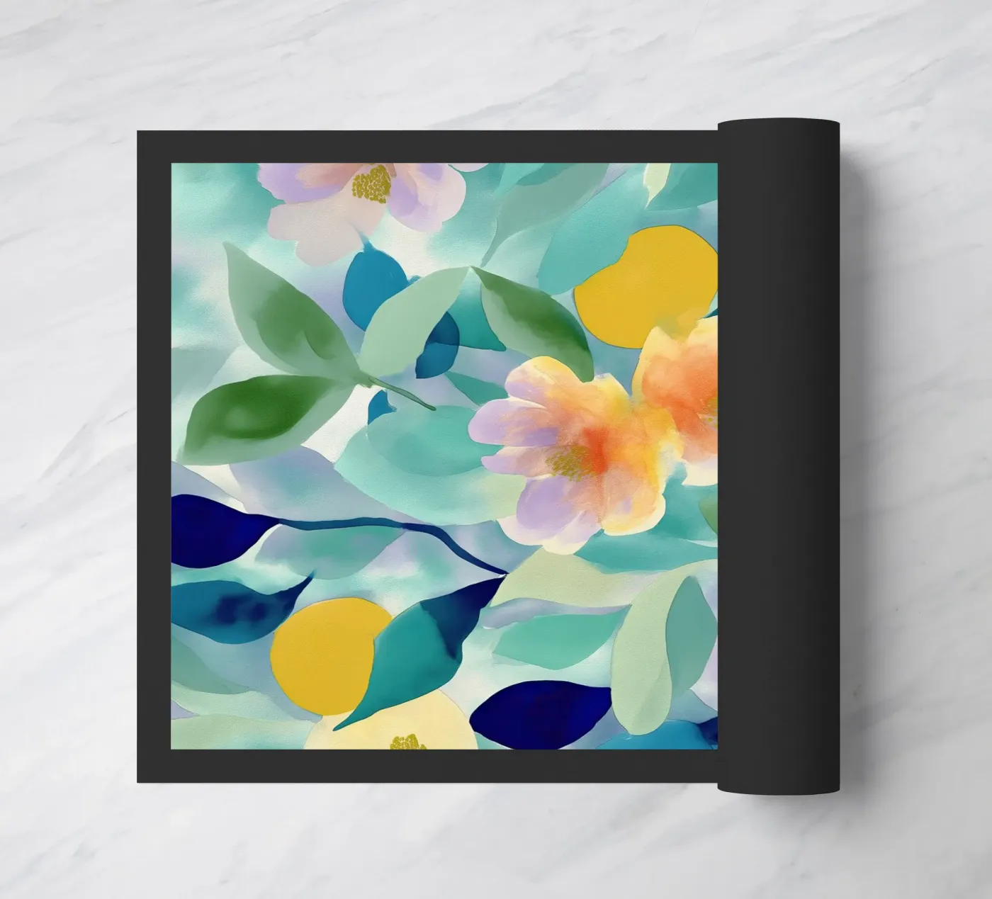 Spring Mosaic deurmat van softsoul