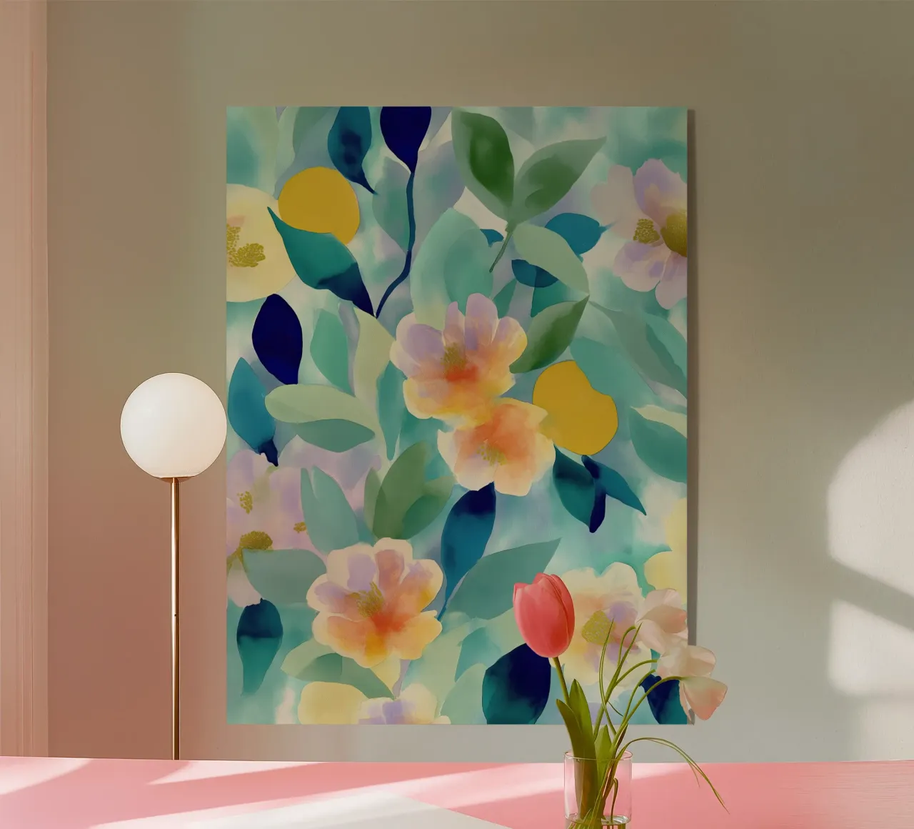 Spring Mosaic acrylic glass by softsoul