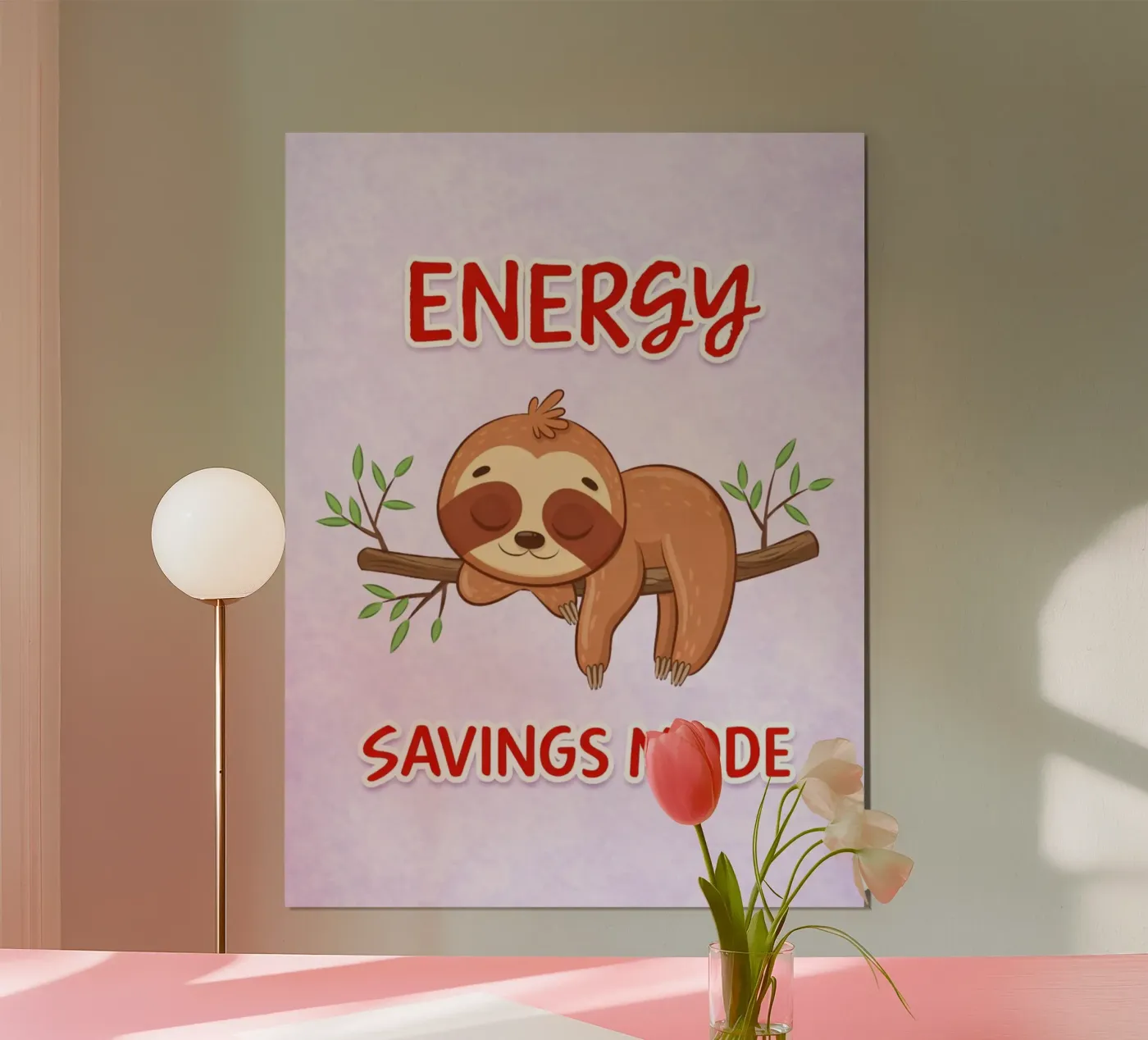 energy saving mode poster by oneway