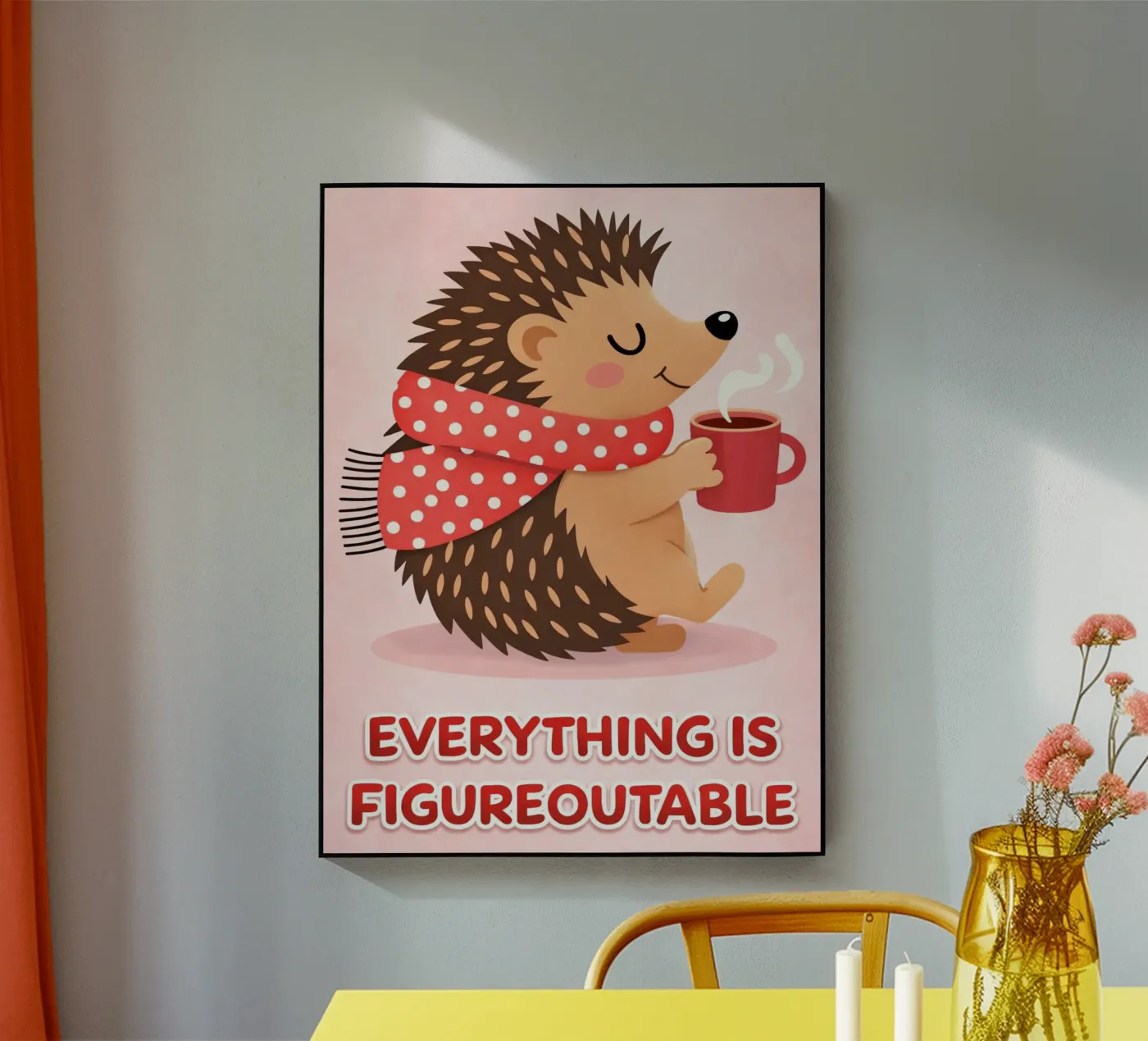 everything is figureoutable Acryl-Glas von oneway