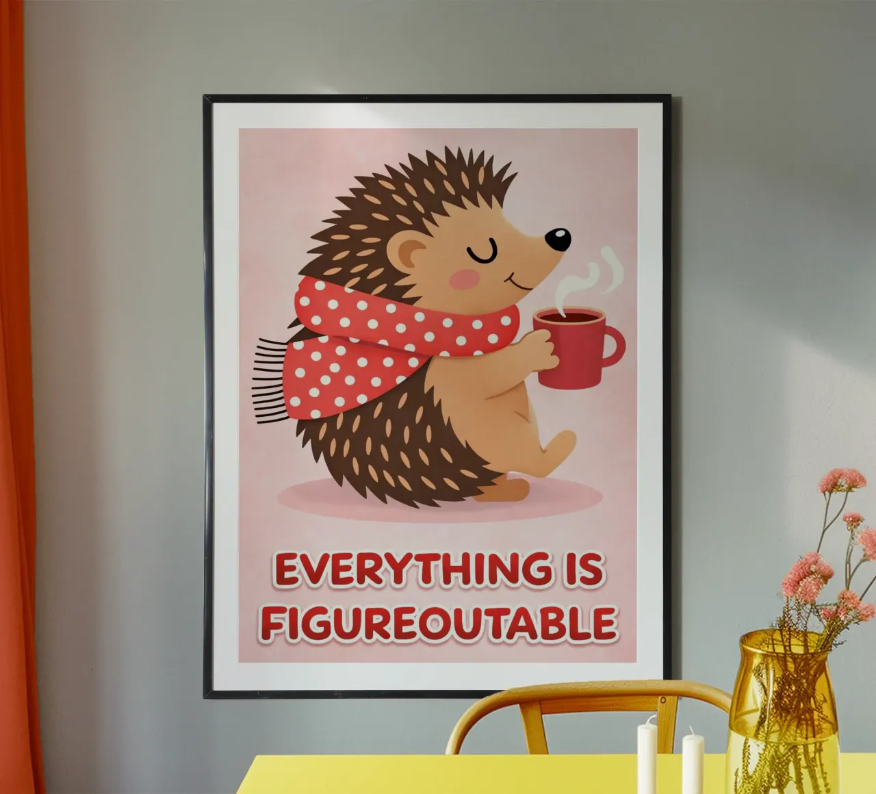 everything is figureoutable poster by oneway
