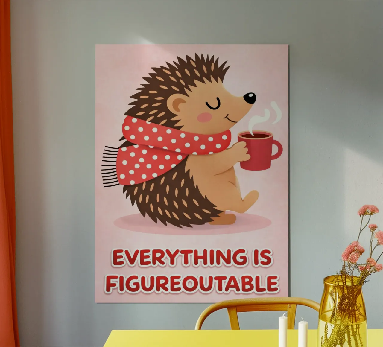 everything is figureoutable poster by oneway