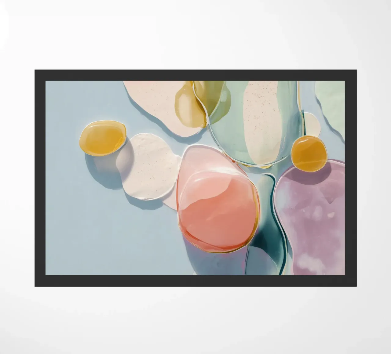 Luminous Flow doormat by softsoul